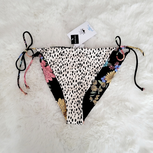 ☀️O'NEILL DREA ANIMAL KALI FLORAL MARACAS REVO TIE SIDE BOTTOMS SIZE XL - Picture 11 of 12